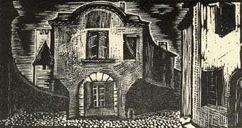 Achille Rouquet, La ville du passé, 1925