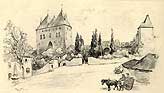Albert Robida, In La cité de Carcassonne