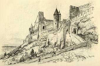 Albert Robida, In La cité de Carcassonne