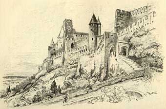 Albert Robida, La cité de Carcassonne