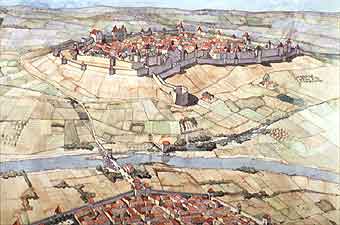 Carcassonne à la fin du Moyen Âge