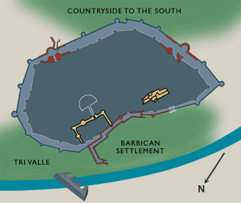 Diagram: Lo spazio cittadino